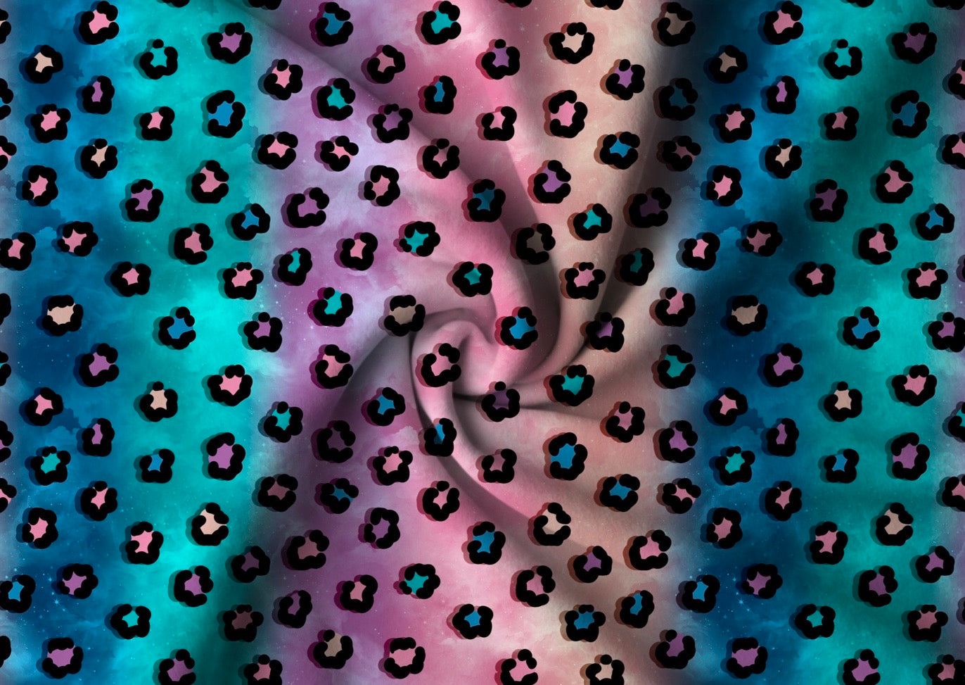 Bunter Leo Bordüren Stoff Dauervorbestellung